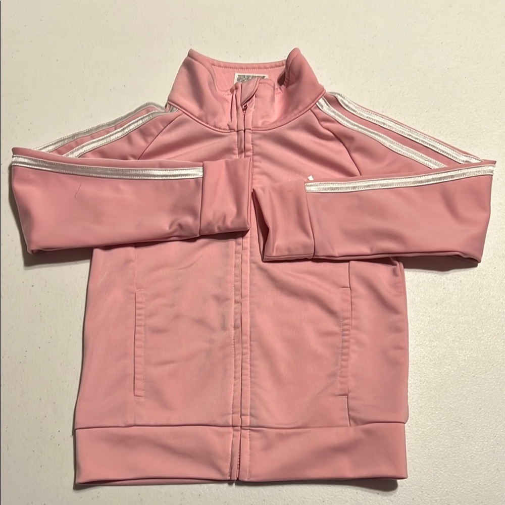 Adidas Kids Pink Track Jacket‎ size 4